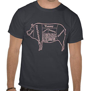 Fattees bacon shirt