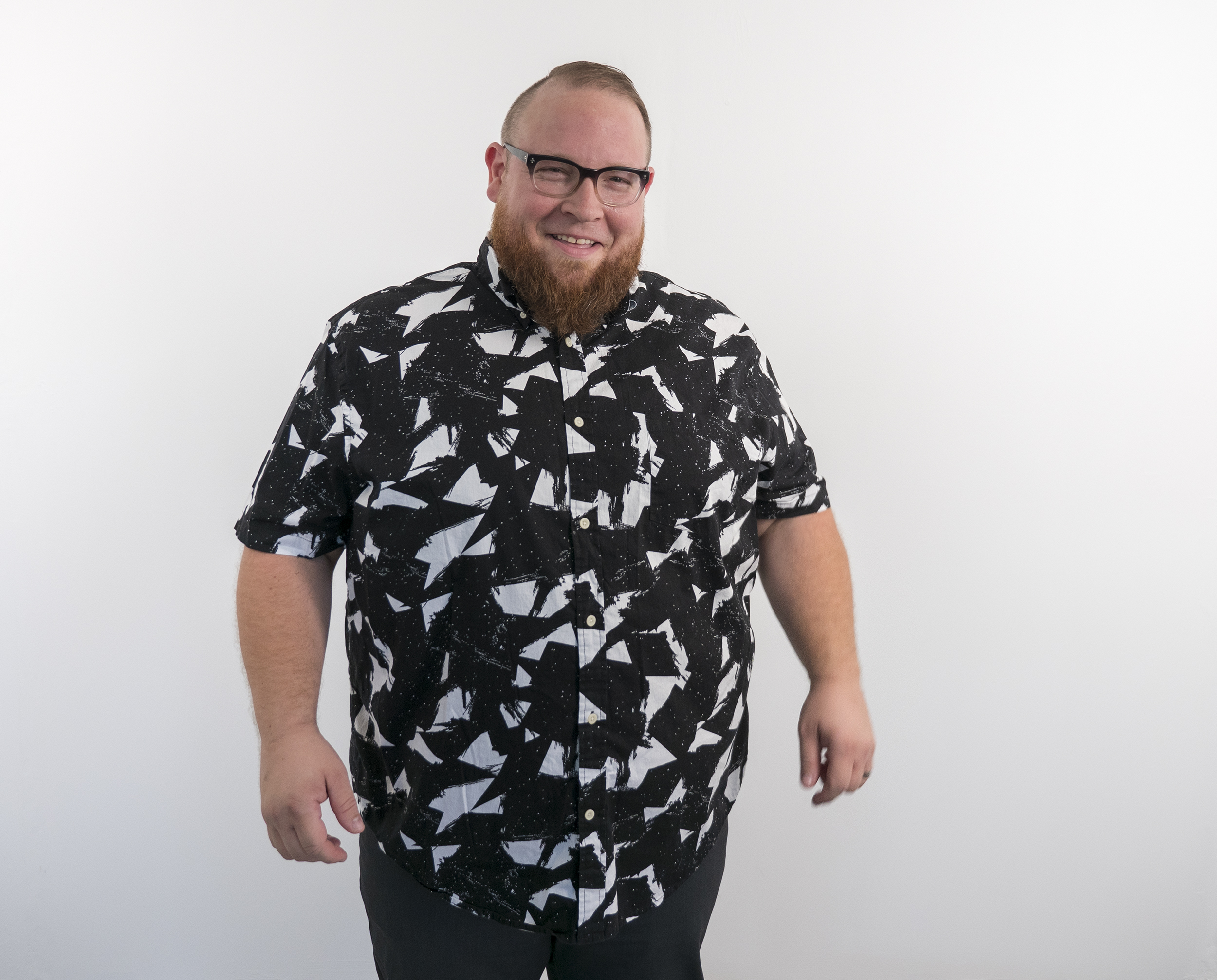 Foundry Big & Tall Patterned Button Down