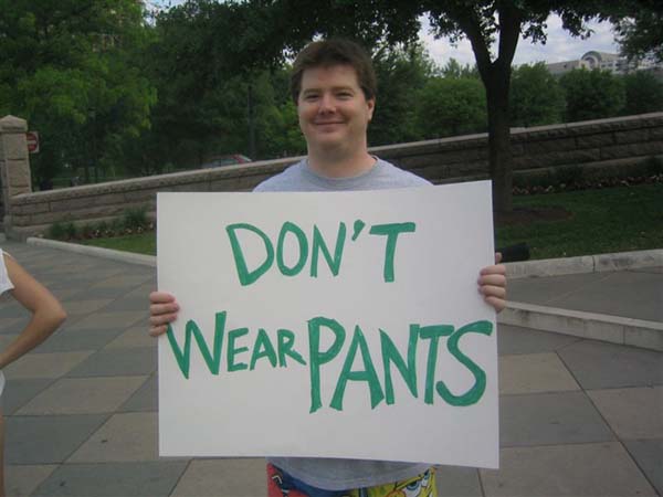 Don't wear pants with ill-fitting underwear