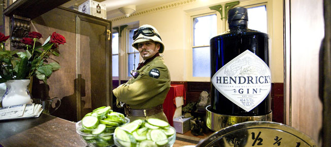 Gents Prefer Hendrick's Gin