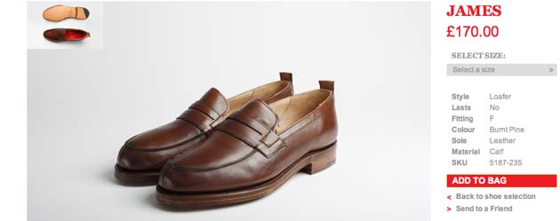 The James, from Grenson Shoes