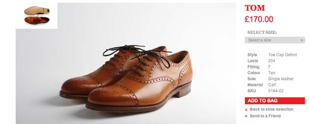 The Tom, from Grenson Shoes