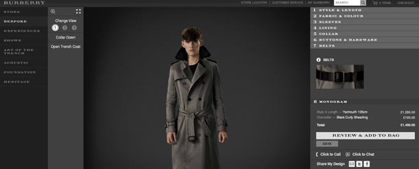 Create Your Own Trench Coat with Burberry Bespoke