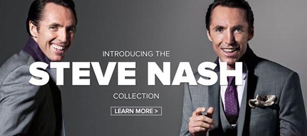 Indochino's Steve Nash Collection