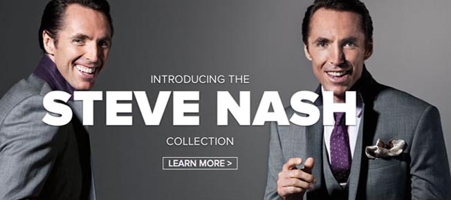 Indochino Introduces the Steve Nash Collection