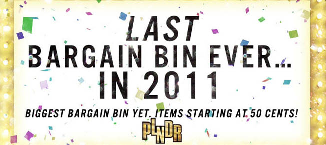 PLNDR's Bargain Bin is Back!