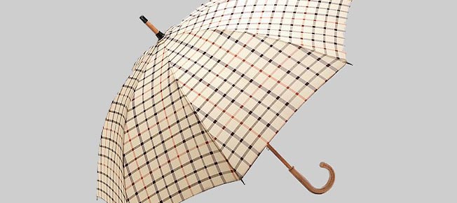 Tattersall Umbrella from Brooks Brothers