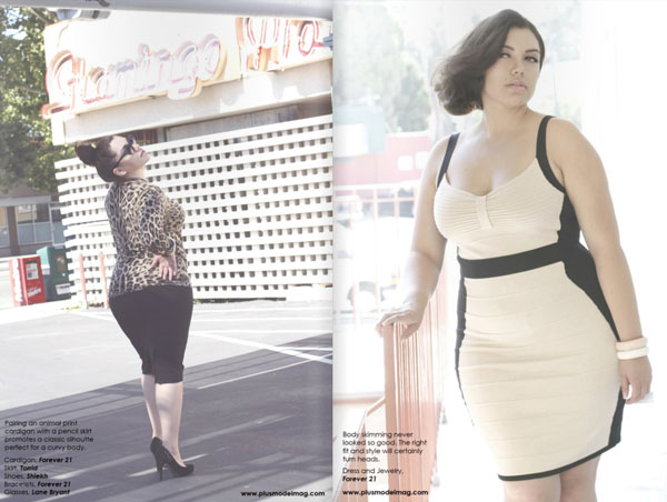 Mariesther in Plus Model Magazine
