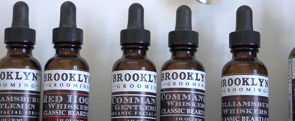 Brooklyn Grooming's line of oils and serums