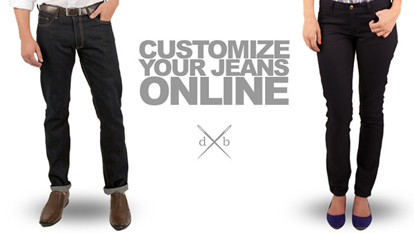 Order Custom Jeans Online In Any Size From den.m bar | Chubstr