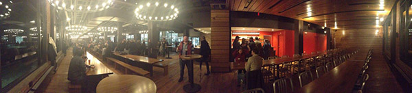 The Beer Hall at Harpoon Brewery