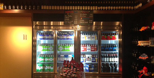 The Beer Cooler at Harpoon