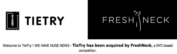 TieTry and Freshneck join forces