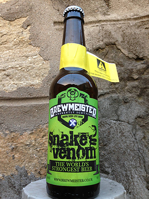 Snake Venom - the World's Strongest Beer