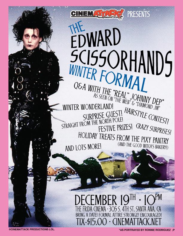 The Cinemattack Edward Scissorhands Winter Formal