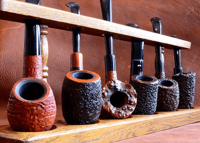 A selection of pipes