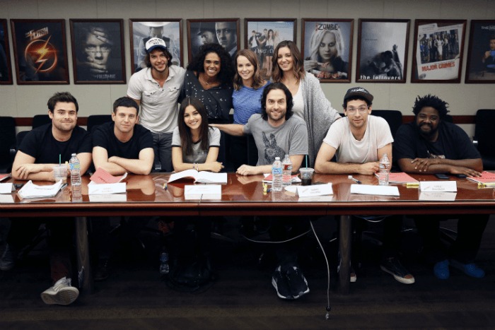 Undateable cast table read