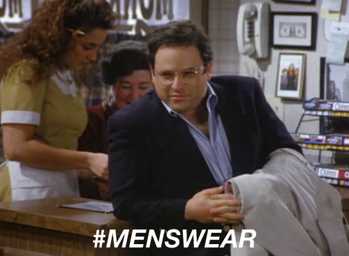 Costanza on Menswear