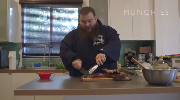 Action Bronson was a chef