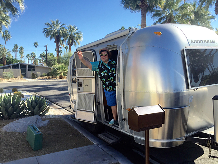 Harvey in the Airstream