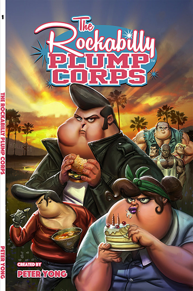 The Rockabilly Plump Corps Comic Book
