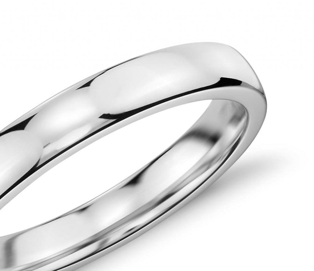 Low Dome Comfort Fit Wedding Ring 
