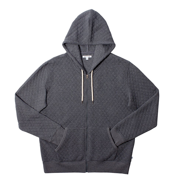 Gulliva Luxe Quilted Big and Tall Hoodie