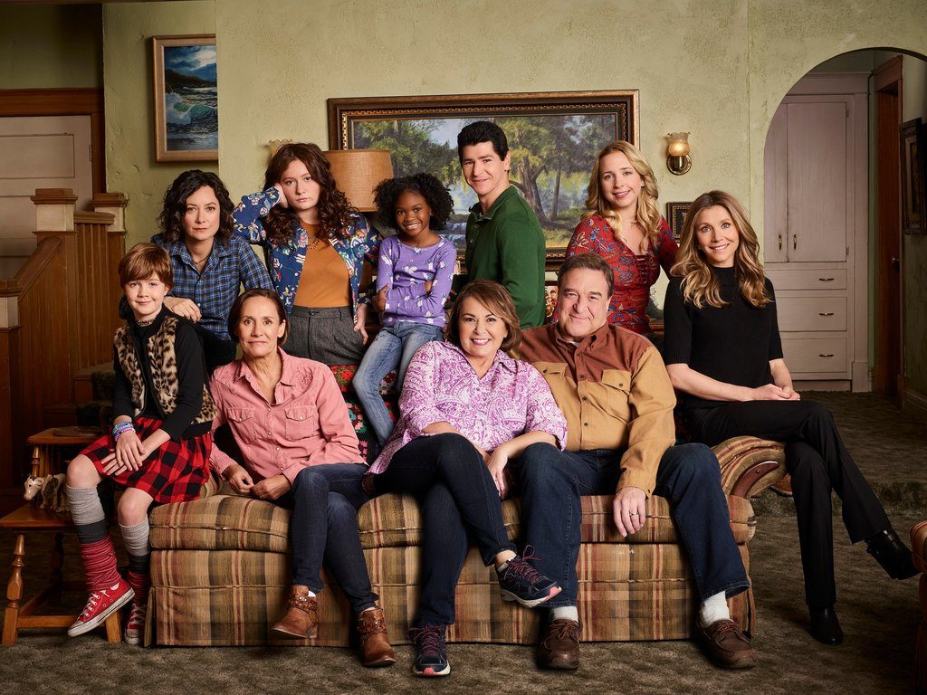 Cast of Roseanne, 2018