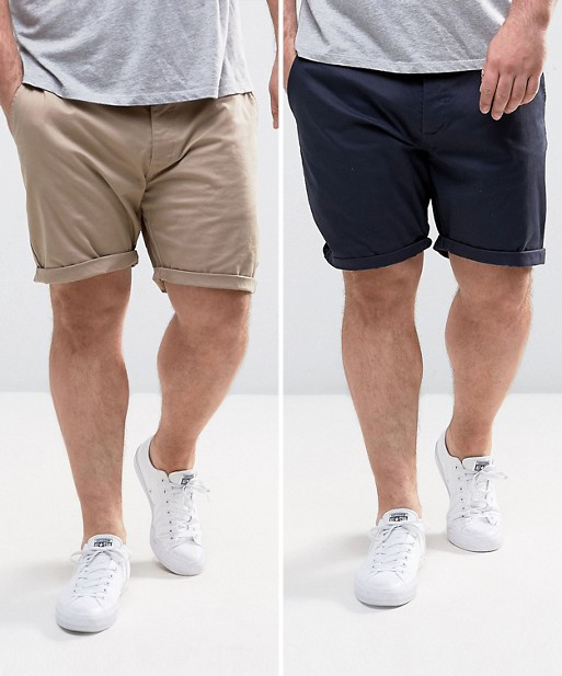 ASOS Plus Size Chino Shorts