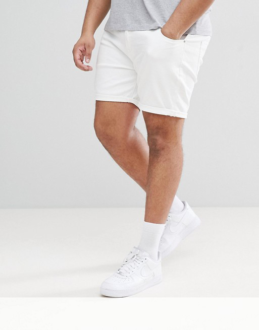ASOS White Denim Shorts