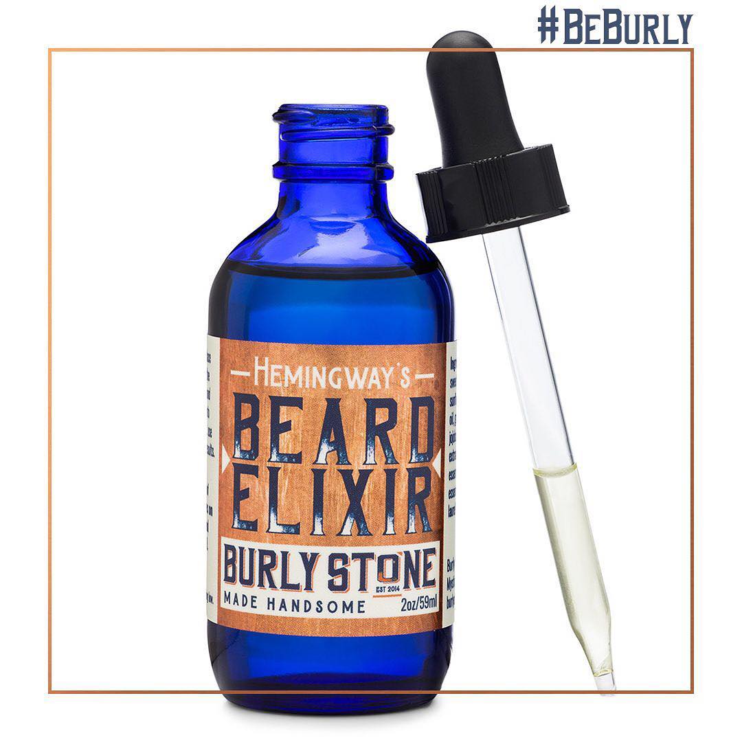 Burly Stone Hemingway's Beard Oil