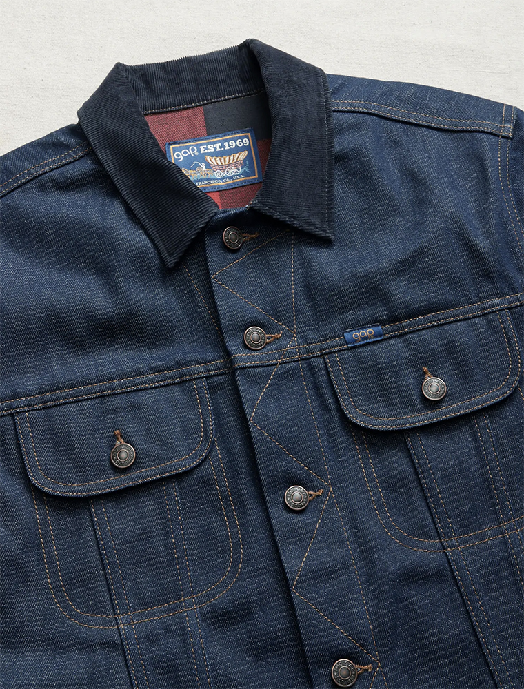 Gap Big & Tall 70's Pioneer Denim Jacket