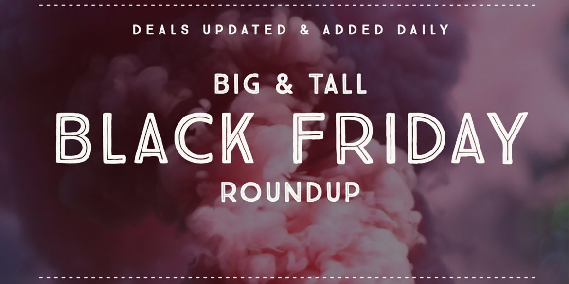 Big & Tall Black Friday Deals