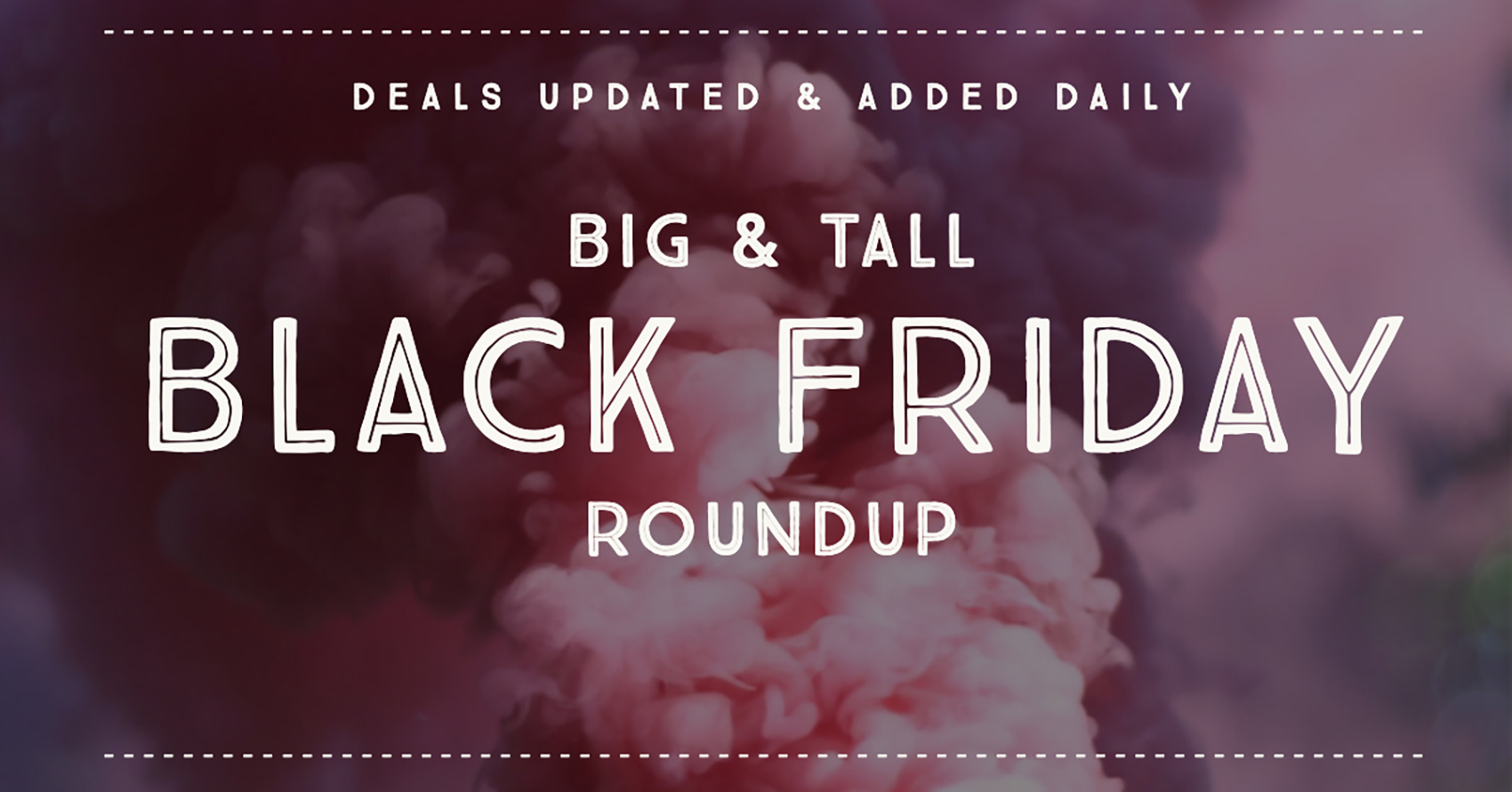 Big & Tall Black Friday Deals
