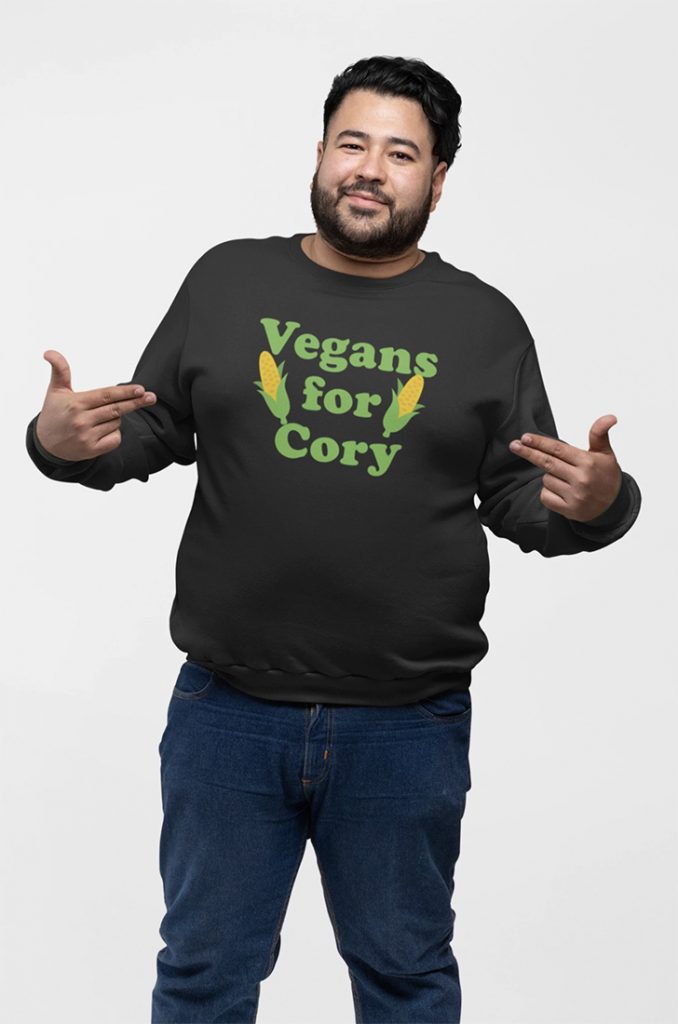 Vegans For Cory Sweatshirt