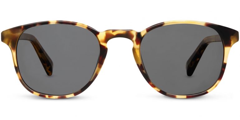 Downing Wide sunglasses in walnut tortoise (Non-Rx)
