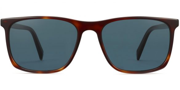 Fletcher Wide sunglasses in Rye Tortoise (Grey Non-Rx)