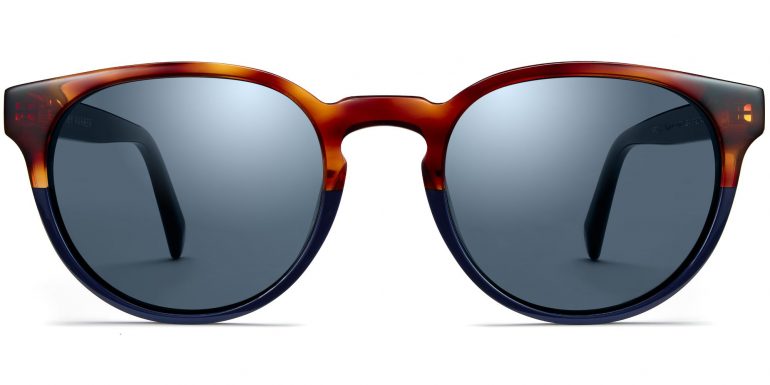 Percey Wide Holiday sunglasses in Midnight Tortoise Fade (Non-Rx)
