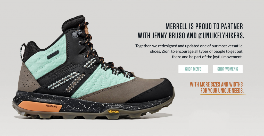 Unlikely Hikers Boot Merrell