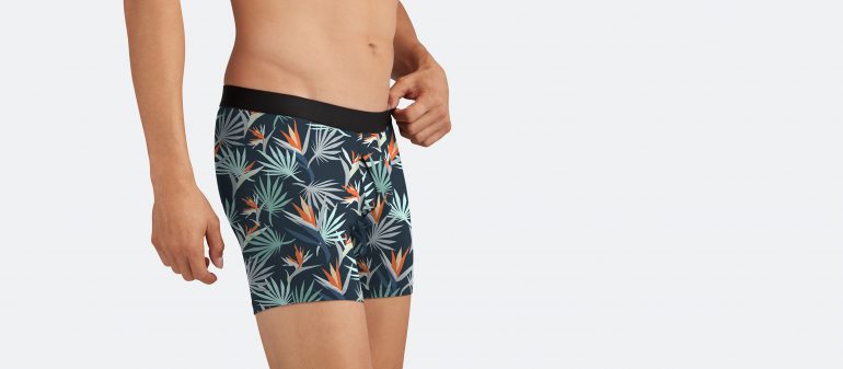 Bird of Paradise Boxer Brief w/ Fly
