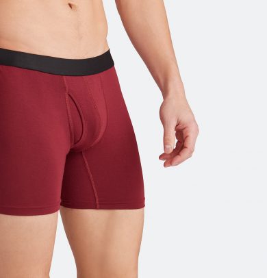 Cabernet Boxer Brief w/ Fly