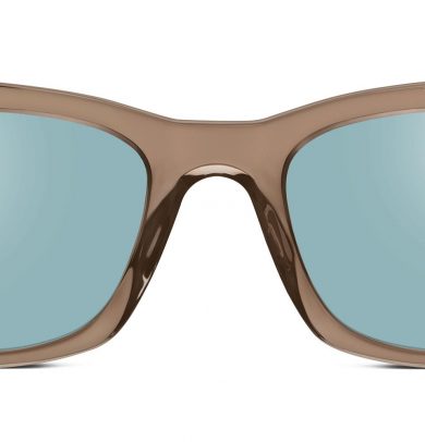 Harris Wide Sunglasses in Crystal Smoke (Non-Rx)