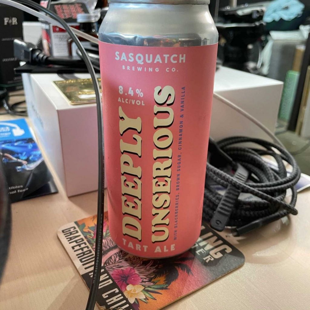 Sasquatch Brewing Deeply Unserious Beer