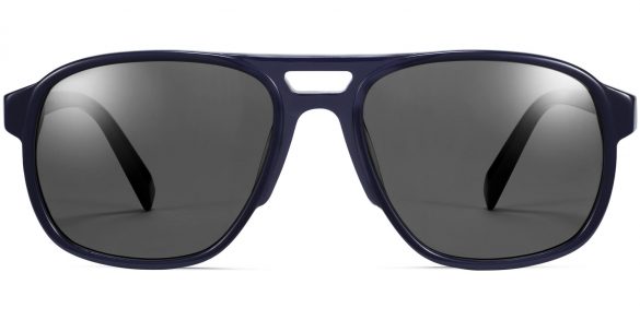 Hatcher Wide Sunglasses in Midnight (Non-Rx)