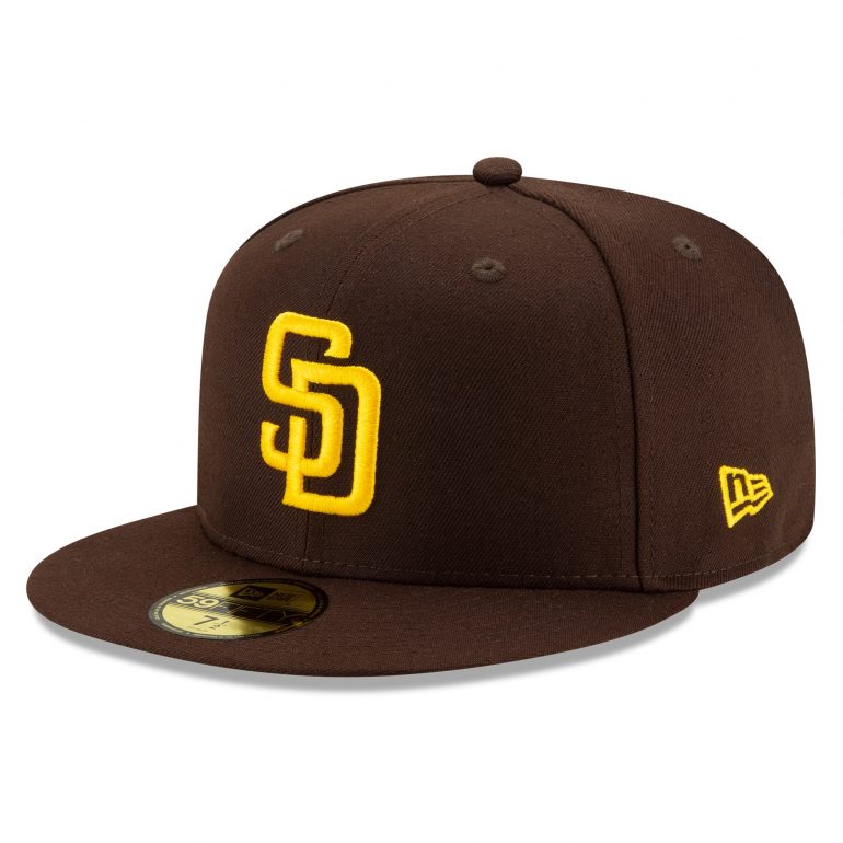 San Diego Padres New Era 2020 Authentic Collection On-Field 59FIFTY Fitted Hat - Brown