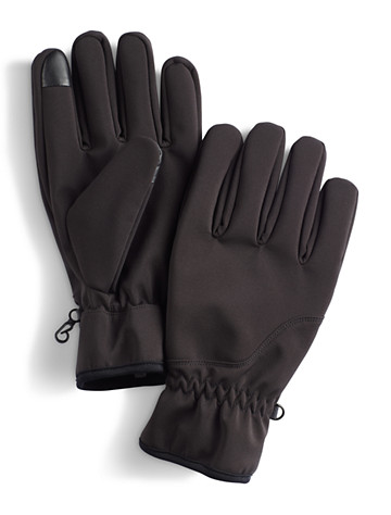 Big & Tall New York Accessory Group Finger Logic Gloves - Black