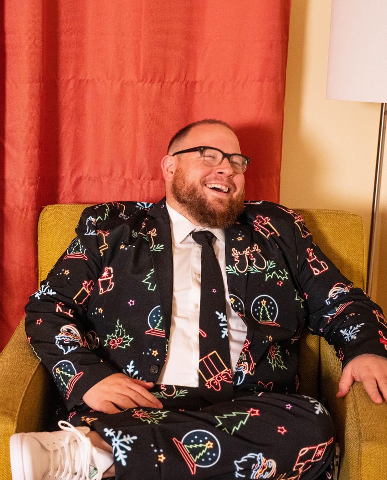 Big & Tall Ugly Christmas Sweaters & Suits