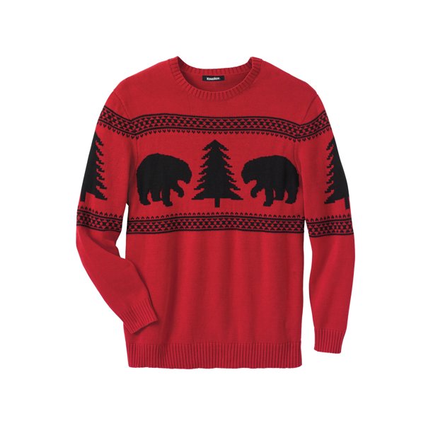 Walmart big & tall ugly christmas sweaters