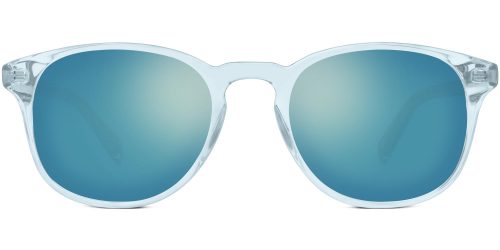 Downing Wide Sunglasses in Crystal Aqua (Non-Rx)