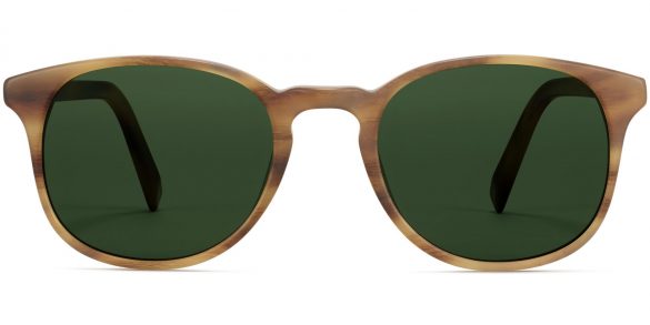 Downing Wide Sunglasses in English Oak Matte (Non-Rx)